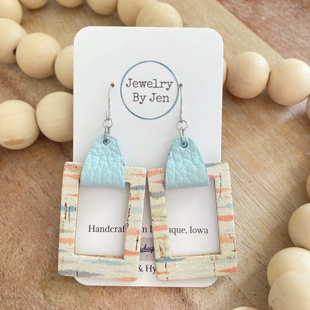 Mia: Coral Taffy & Baby Blue